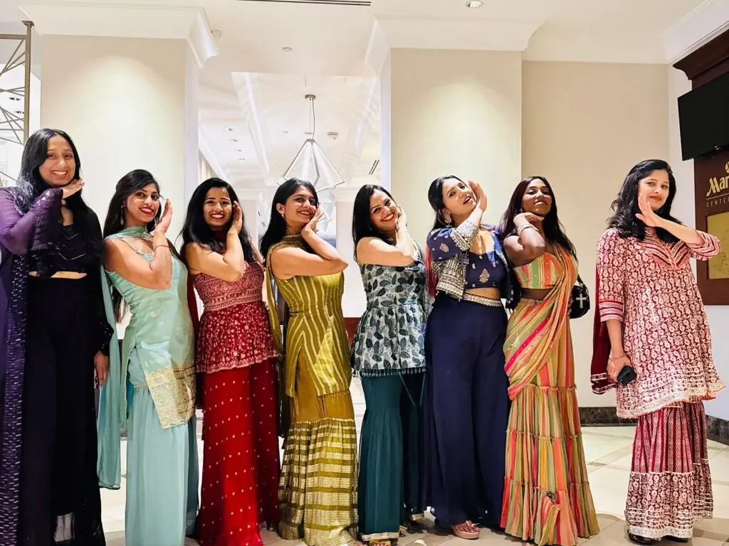 Full sangeet programs choreographed by Happy Feet Dance Academy
