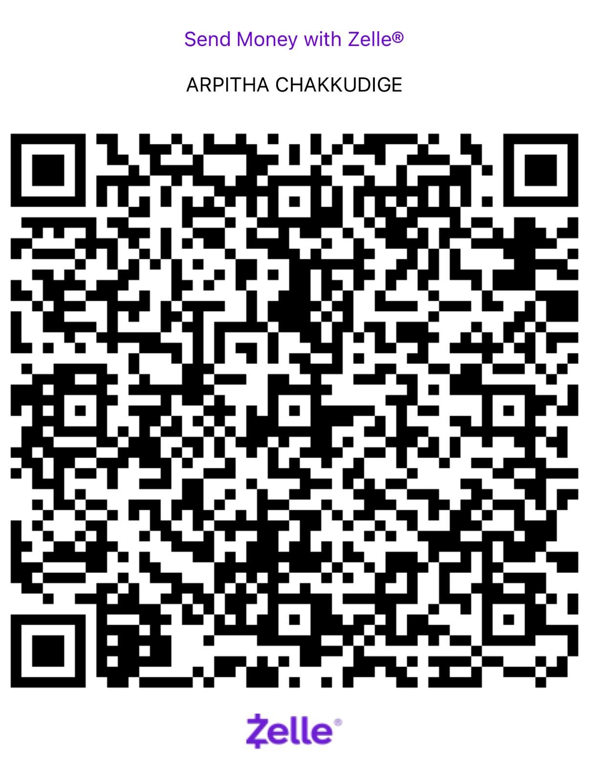 Zelle QR — Arpitha Chakkudige